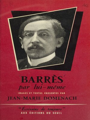 cover image of Barrès par lui-même